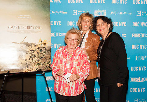 Doc NYC Screening. Nancy Spielberg, Roberta Grossman and Dr. Ruth Westheimer